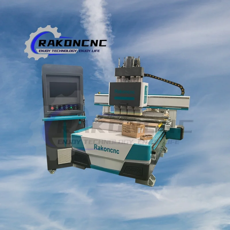 뉴 룩 디스크 ATC 4x8피트 CNC 라우터 1325 CNC 목공 기계 3축 CN..