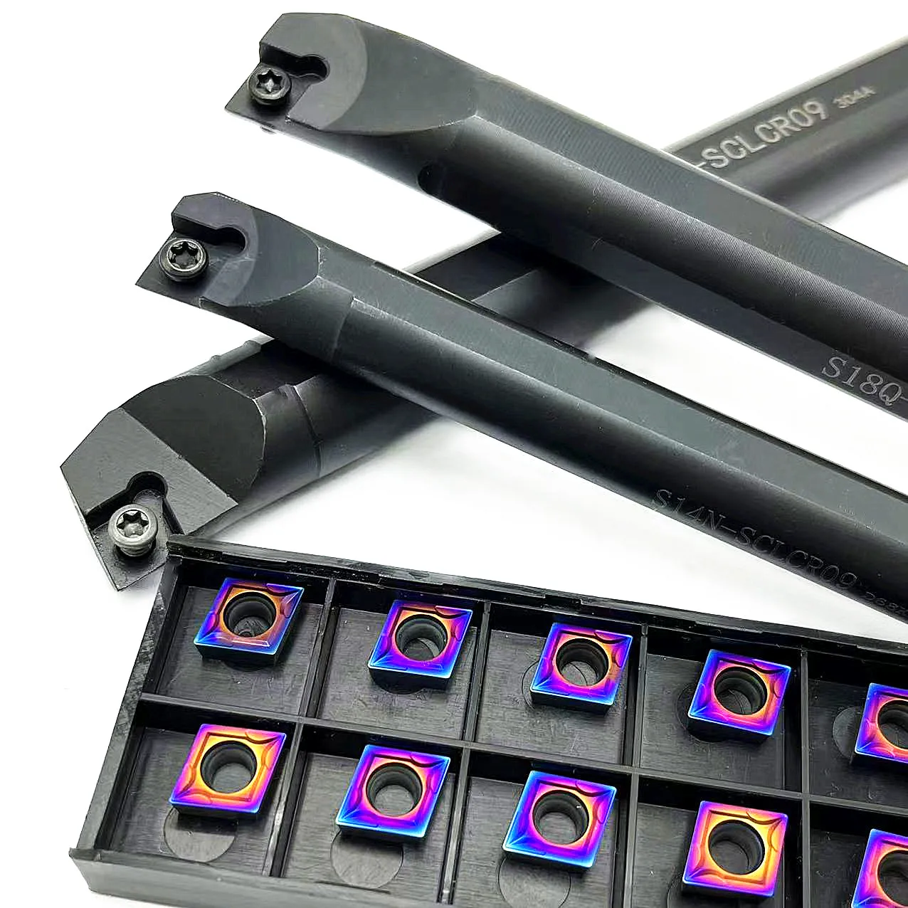 

S10K-SCLCR06 95 Degree Internal Turning Tools CCMT09T304 CNC Lathe Cutting Tools S12M-SCLCR09 S16Q-SCLCR09 S20R-SCLCR09 Holder