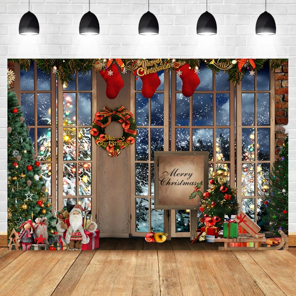 Fondo Navideño Fotografía Fondo Navideño 3x2m - Escena De Chimenea Con Árbol  Y Regalos Para Fotos Vinilo Fondo Estudio Invierno, image size:1000x1000
