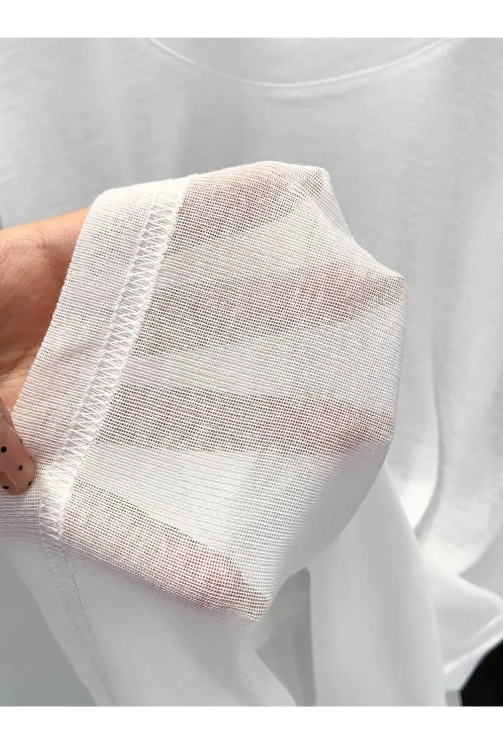Modisches, locker sitzendes Langarm-Oberteil-Set, dünn, lässig, Sonnenschutz, zweiteiliges Set für Frühling und Sommer – Detail 10