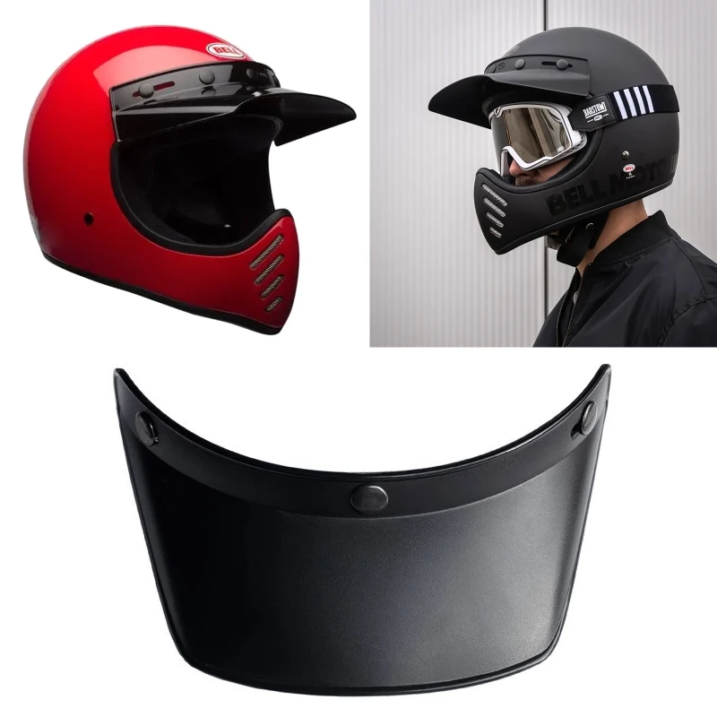 3PinBuckleOpenFaceHelmetVisor3ClipHelmetVisorforAllKindsof