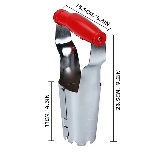 Kerti Palánta Henger Vetőmagátültető Zöldség Virágátültető Szerszám Palánták Hengeres Transzplantációs Mezőgazdasági Szerszámok - Image 2