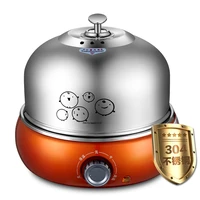 2 Layer Multifunctional Egg Cooker Egg Custard Steamer 304 Stainless Steel Omelettes Machine Food Heater Crepe Maker 220V 1
