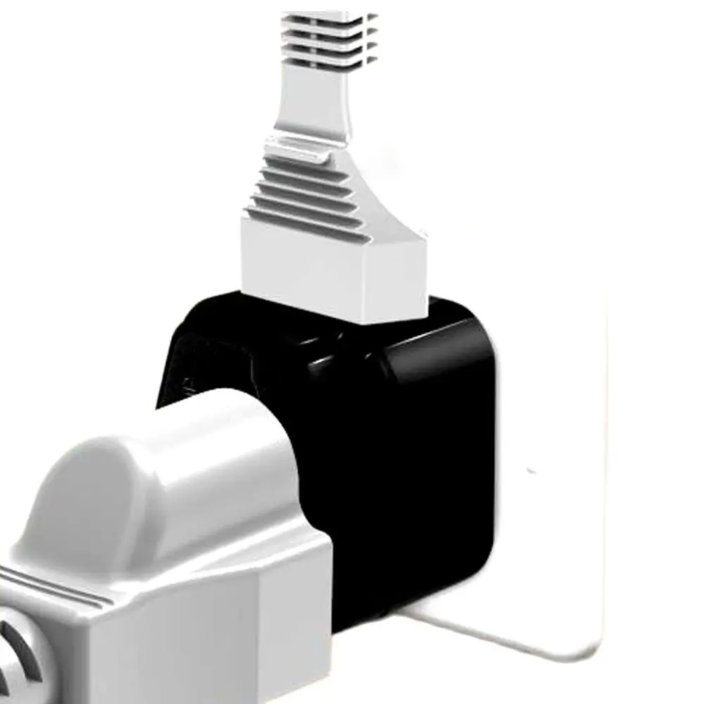 Universal Copper 2 in 1 Swiss CN HK EU US UK AU to Italy Travel Wall Converter Adapter Plug Type L 10A 250V White Black