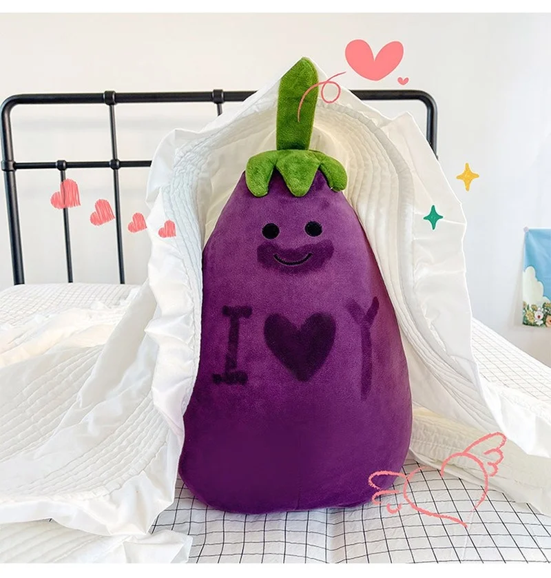 Chemicus Interactie snap Cotton Face Expression Bag | Stuffed Plush Toy Eggplant | Cute Eggplant  Plush Toy - Cute - Aliexpress