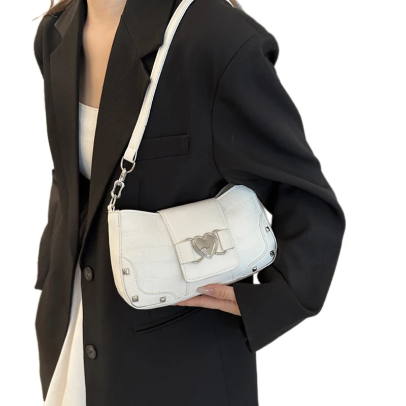 2023 NEW Armpit Bag Vintage Shoulder Bag Fashion Trendy Bags Small Square Bag E74B