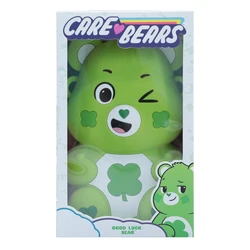 Care Bears Kawaii Silicone Crossbody Bag - Cute Cartoon Doll Purse & Phone Holder (Green Lucky Bear)