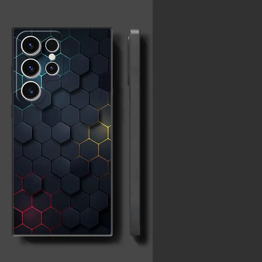 Carbon Fiber Silicone Phone Case - Sleek and Durable Protection