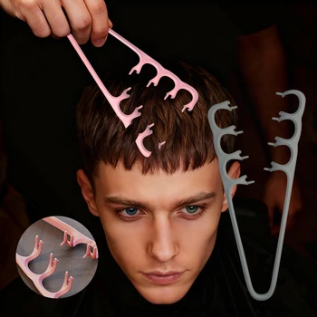 Pettine Volumizzante a Doppia Texture con Denti Larghi per Arricciare e Volumizzare le Radici dei Capelli, Accessorio per lo Styling Uomo e Donna