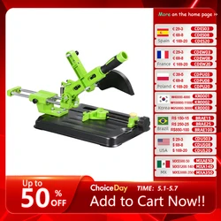 Angle Grinder Stand Angle Grinder Holder Woodworking Tool DIY Cut Stand Grinder Support Dremel Power Tools Accessories