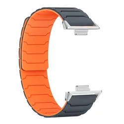 Magnetic Silicone Strap - Breathable Sports Band Bracelet Accessories - Redmi Watch 6 (HOS)