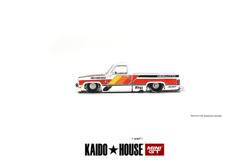 

Kaido House x MINI GT 1:64 Silverado KAIDO WORKS V1 Diecast Model Car
