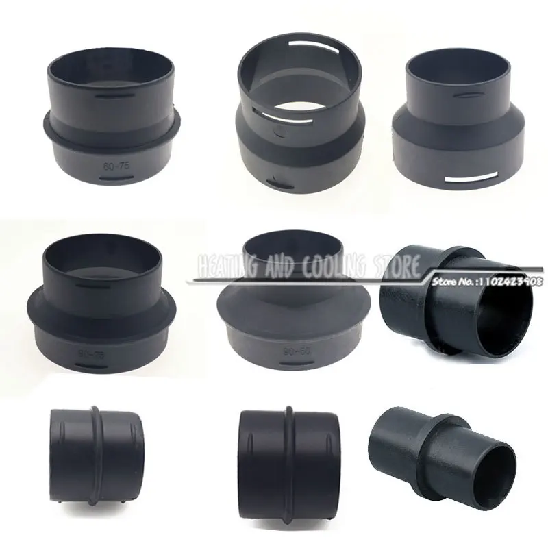 42/60/75/90Mm Riscaldatore Ducting Riduttore Tubo Tubo L Uscita Connettore Joiner Di Scarico Per Riscaldatore Di Parcheggio Diesel Webasto Muslimah