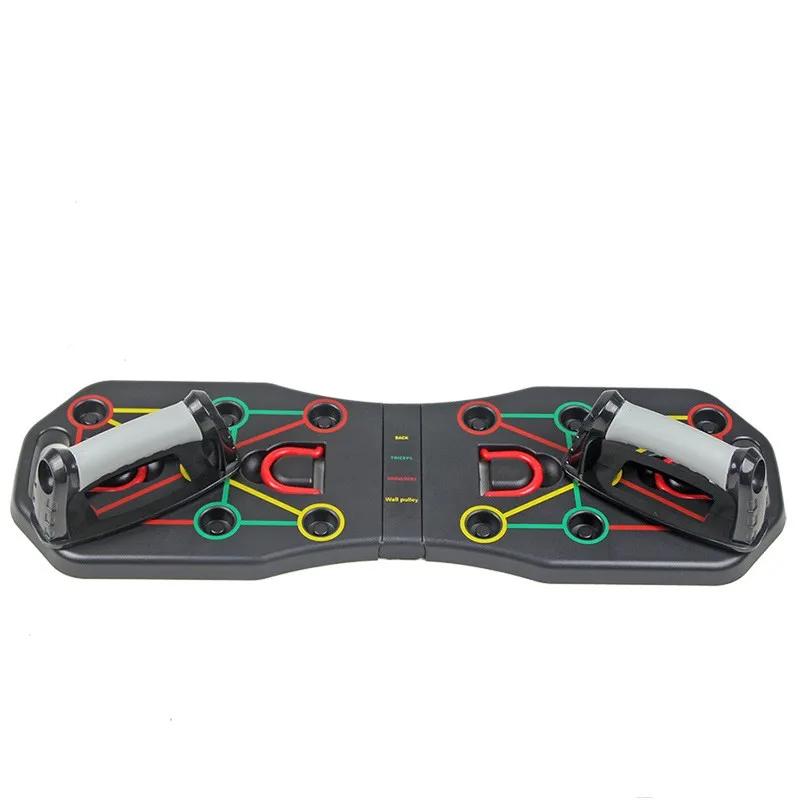Gym Equipment Foldable Multifunctional System Muscle Push Up Board