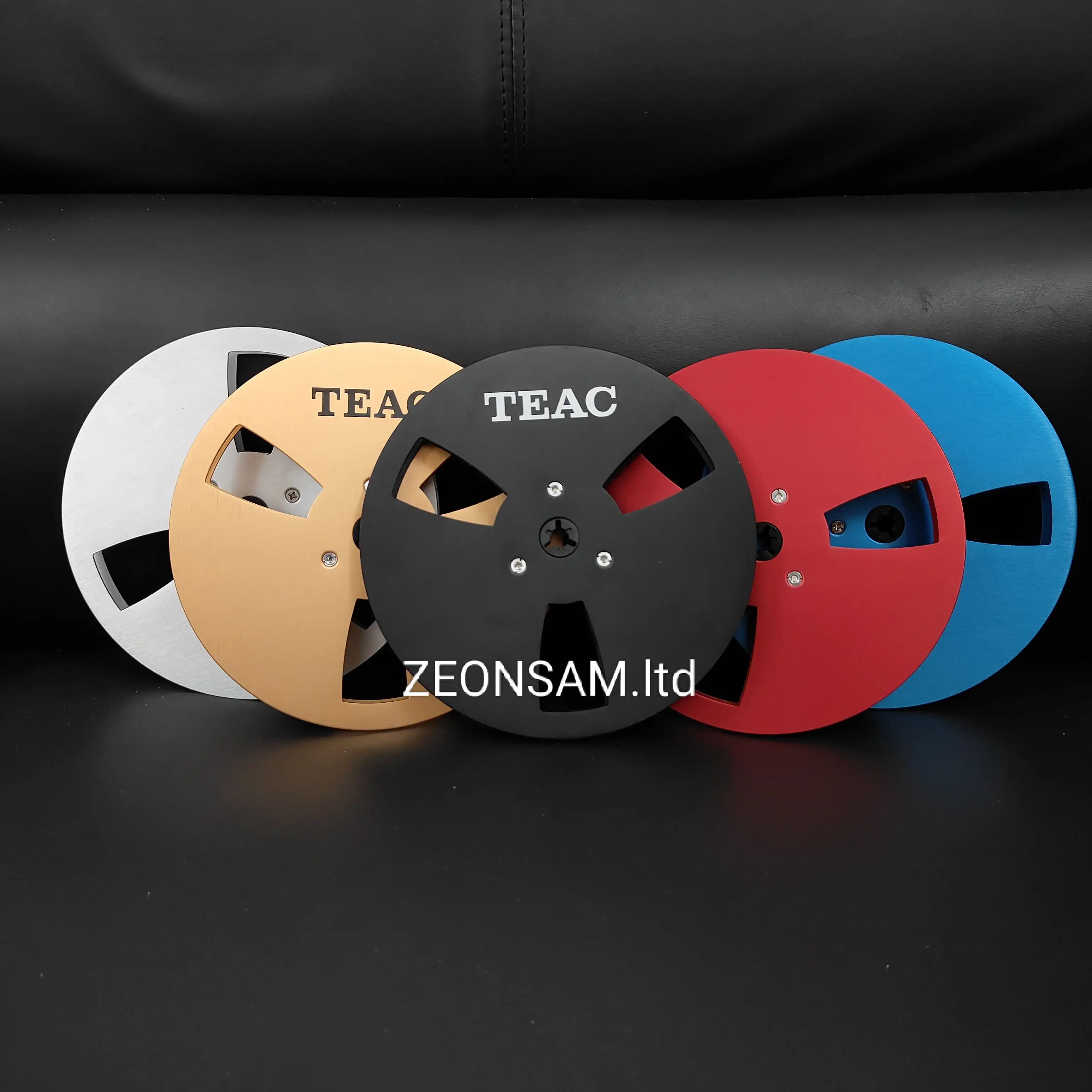 TEAC 7인치 x 1/4인치 알루미늄 빈 릴, 릴 투 릴 테이프 레코더용 빈 테이프 릴, 스튜더 리복스/TEAC/파이오니어/아카이용