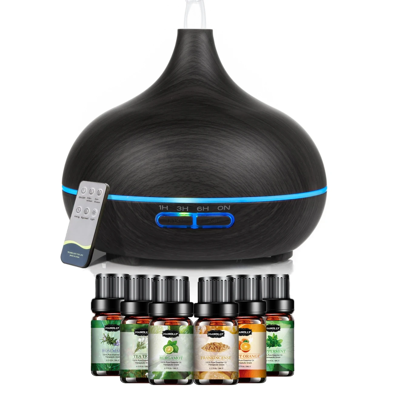 550ML Essential Oil Diffuser Set 1