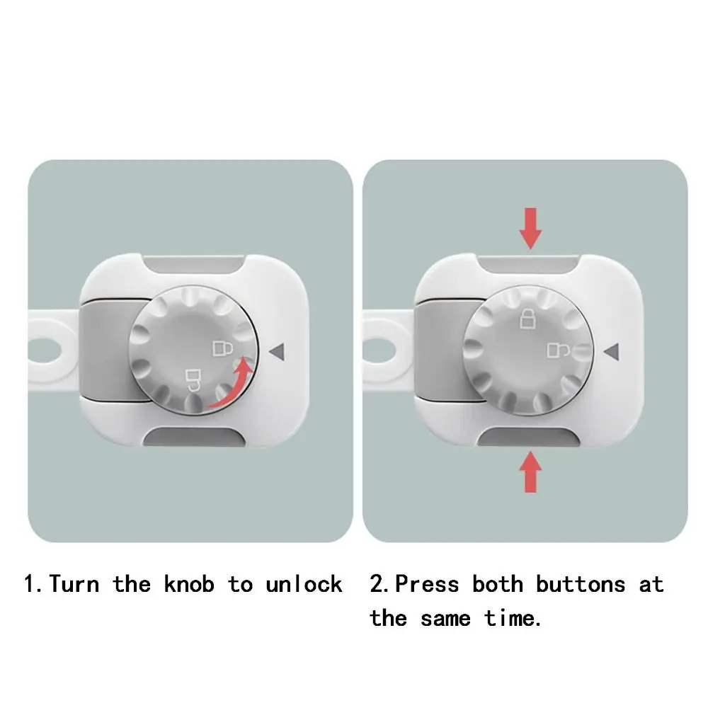 Baby anti-clip cabinet door toddler kids lock drawer lock multifunction child safety protection security supplies cabinet lock child lock safety lock
