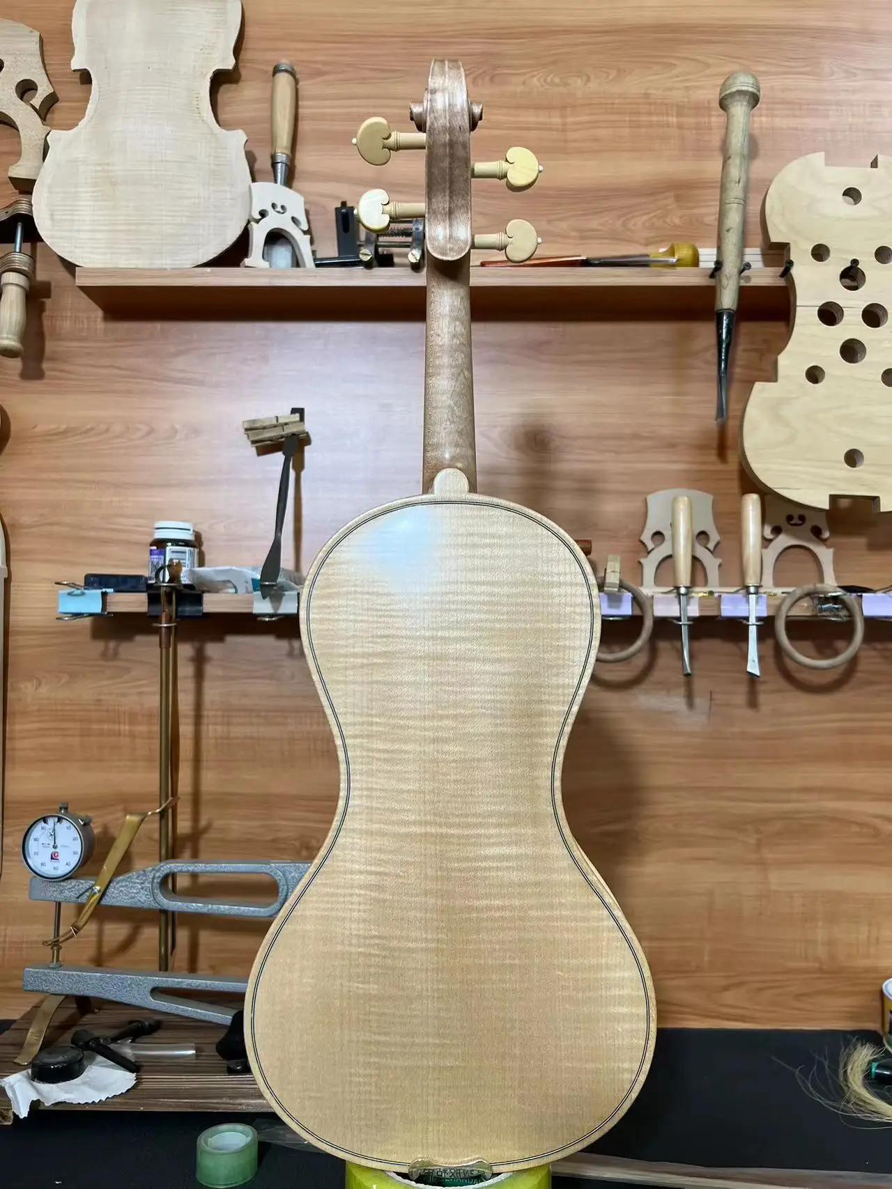 Baroque style SONG Brand Cornerless nature maple Violin (Violin) Without Corners