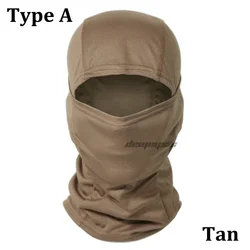 Enhanced Tactical Balaclava Headgear (Type A tan)