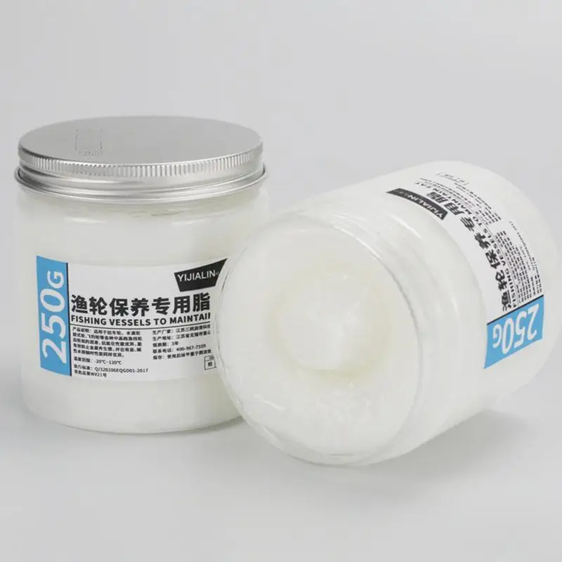Fishing Gear Oil And Grease 250g Fishing Reel Lubricant And Grease Rust-proof Maintenance Lubricating Oil For Drop Reels