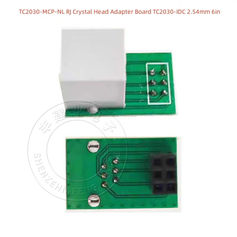 TC2030-IDC-NL-10 6-Pin Plug-of-Nails&trade; Spring-Pin Cable 1PCS