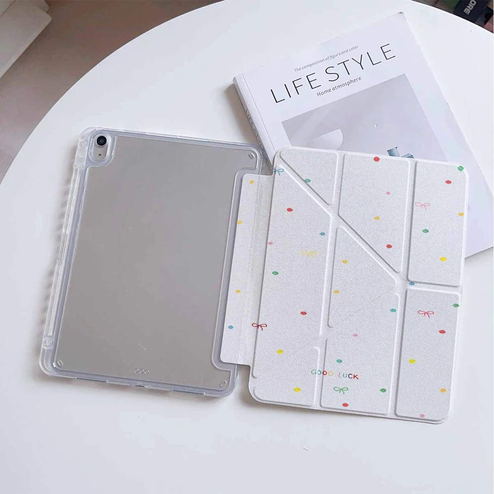 Premium Protective Tablet Case with Pen Slot - Good Luck Edition