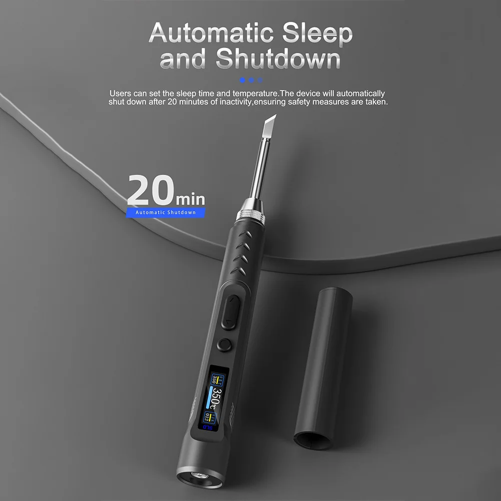 T65-SP Digital Portable Soldering Iron 96W DC+PD 150 -450&deg;C Adjustable Temperature Rapid Heating Electric Welding Solder Station