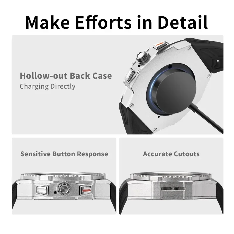 Luxury Modification Kit with Metal Case & Rubber Band