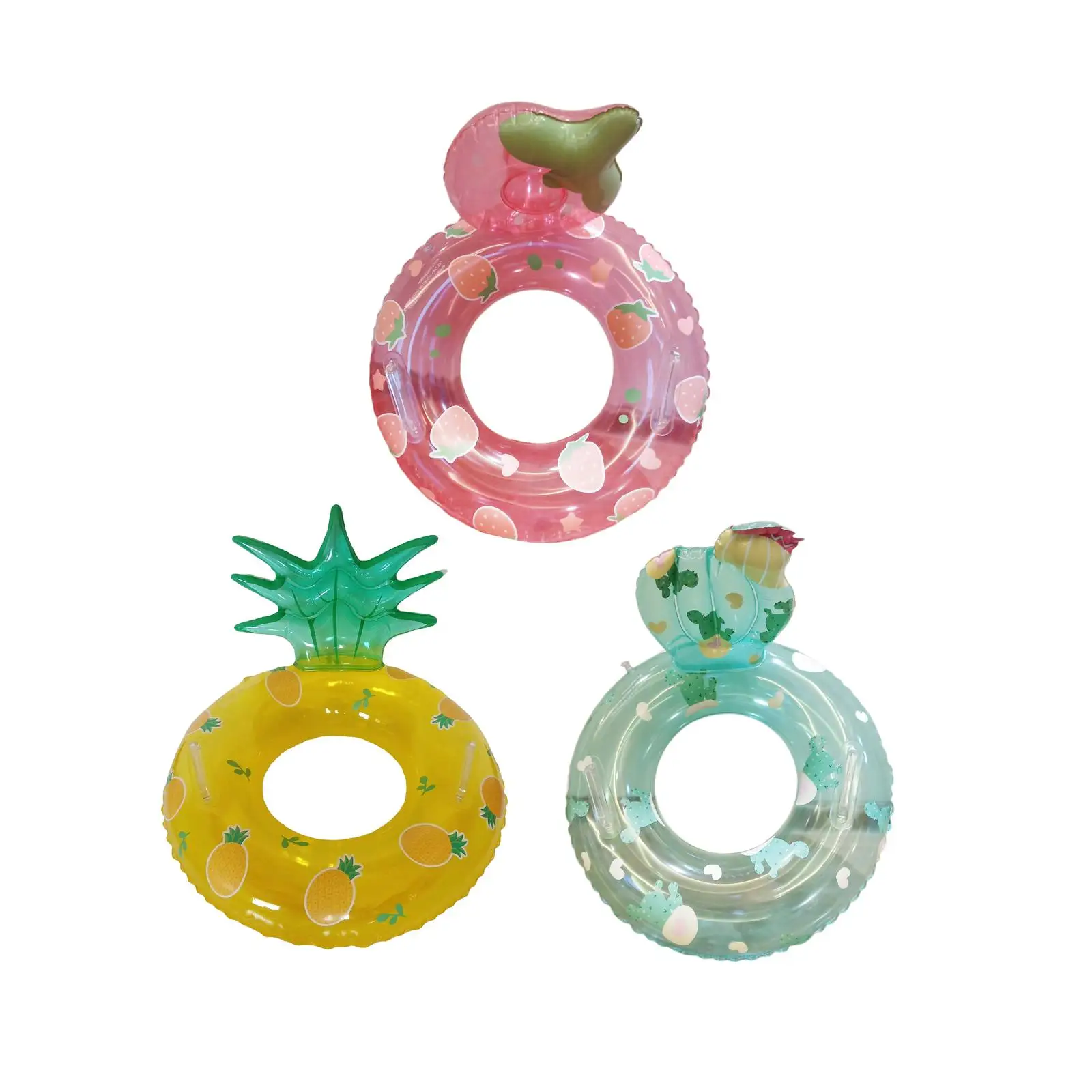 

Lovely Swimming Rings Pool Floats Kids Inflatable Pool Floats for Party