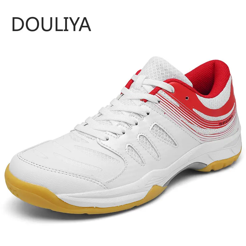 DOULIYA Badminton Shoes Men Breathable Outdoor Sports Sneakers Training Women Athletics Pickleball Footwear Squash Indoor Tennis badminton shoes