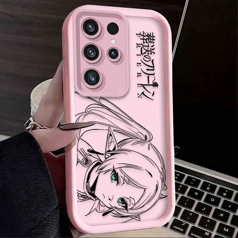 Anime Frieren Cute Girl Phone Case – Stylish Protective Cover