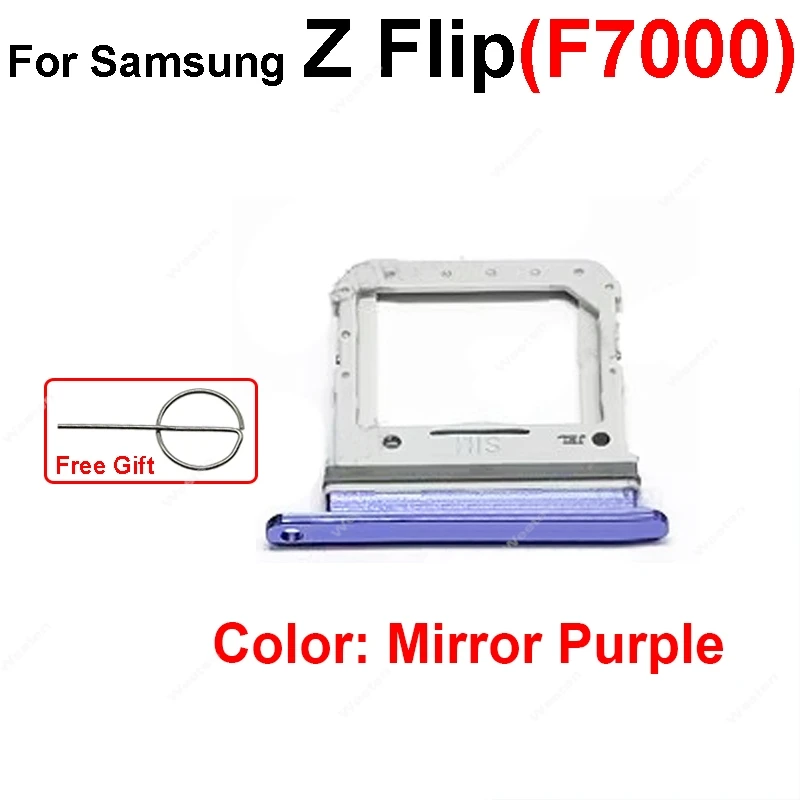 Enhanced Sim Card Tray Reader Holder Slot for Samsung Galaxy Z Flip Series