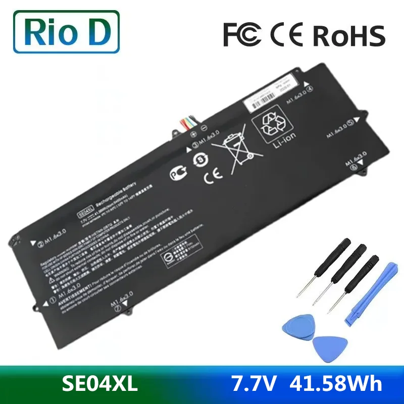 

SE04XL Laptop Battery For HP Pro X2 612 G2 860708-855 860724-2B1 860724-2C1 HSTNN-DB7Q 7.7V 41.58Wh