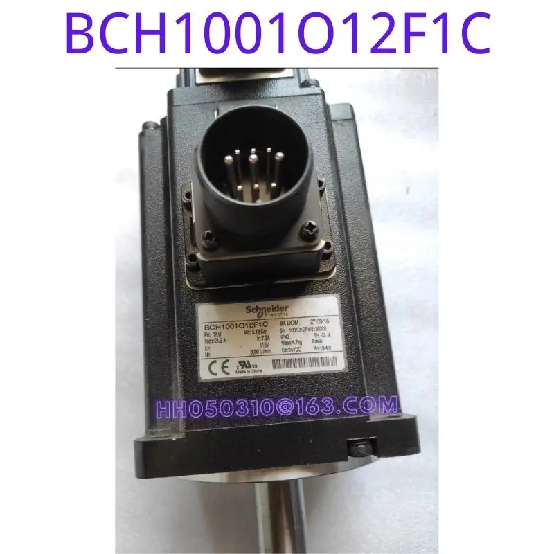 

Used, servo motor BCH1001O12F1C test function intact