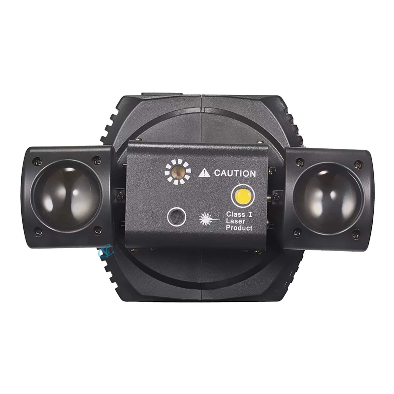 DMX 36W LED Moving Head Light Disco Gold Strobe Beam Green&Red Laser Party Light
