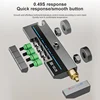 Bathroom Shower Full Set Gray Digital Display Shower System Set  Piano Button With Ambient Light Faucets Shower Head 4