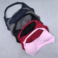 Shorts Set 2 Pieces Seamless Yoga Set Workout Tracksuit Women Halter Sport Bra And Low Waist Scrunch Bum Gym Shorts Suits - Image 6