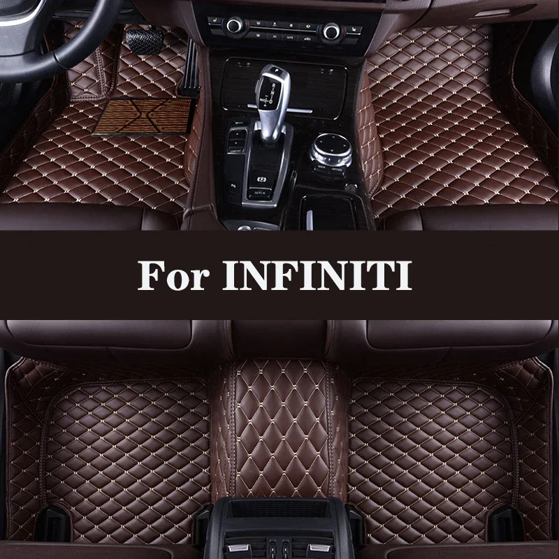 

Full Surround Custom Leather Car Floor Mat For INFINITI QX30 QX50 Q50L QX56 QX60 QX70 QX80 Q45 Q50 Q60 QX4 Q70 Q70S Q30