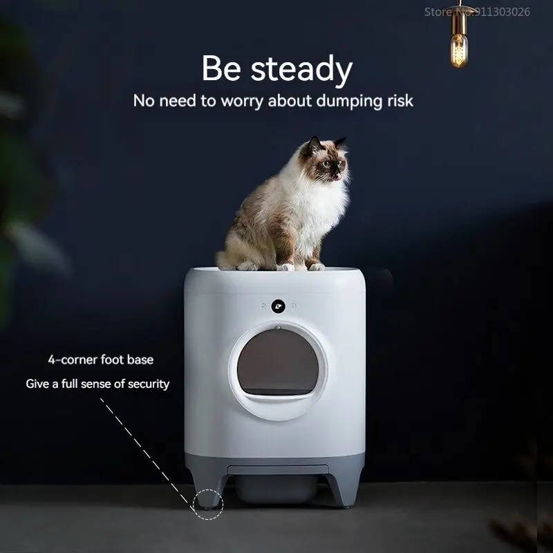 Petkit Lettiera Per Gatti Autopulente Automatica Vassoio Per Animali Domestici Chiuso Toilette Per Gatti App Intelligente Scatola Di Sabbia A Distanza