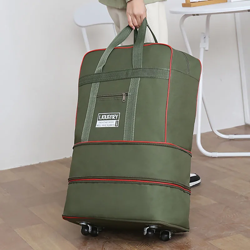 Folding travel bag, luggage compartment 4