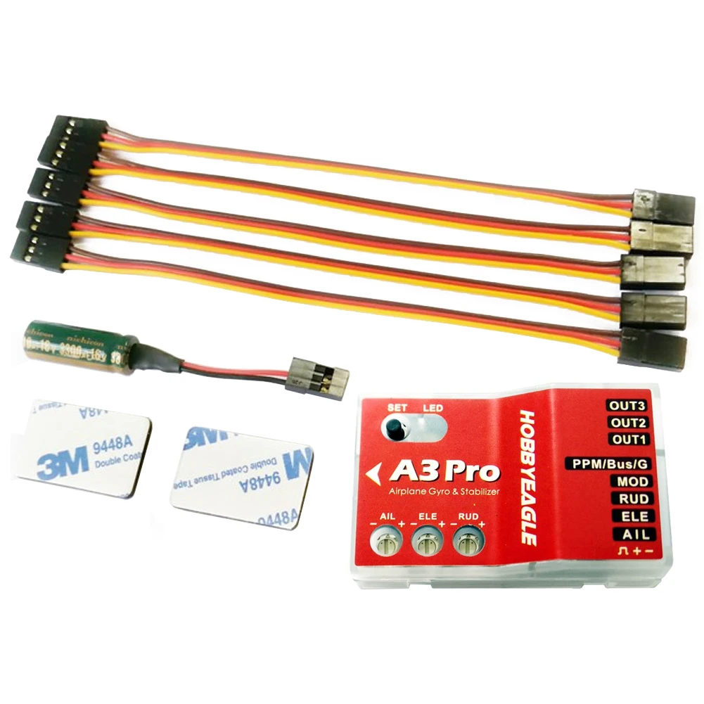 HobbyEagle A3 Pro / A3 Pro V2 6-Axis Gyro RC Flight