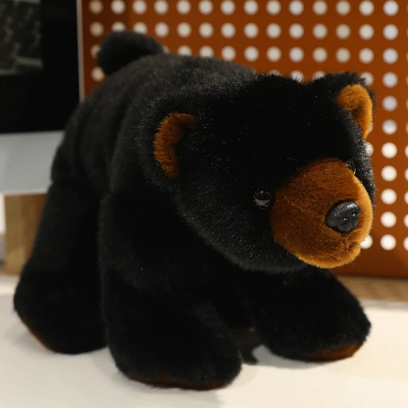 13/20/28/38 cm Bär Plüsch Eisbär Braun Schwarz Wildtier Gefüllt Hochwertiges Spielzeug Geburtstagsgeschenke – Detail 2