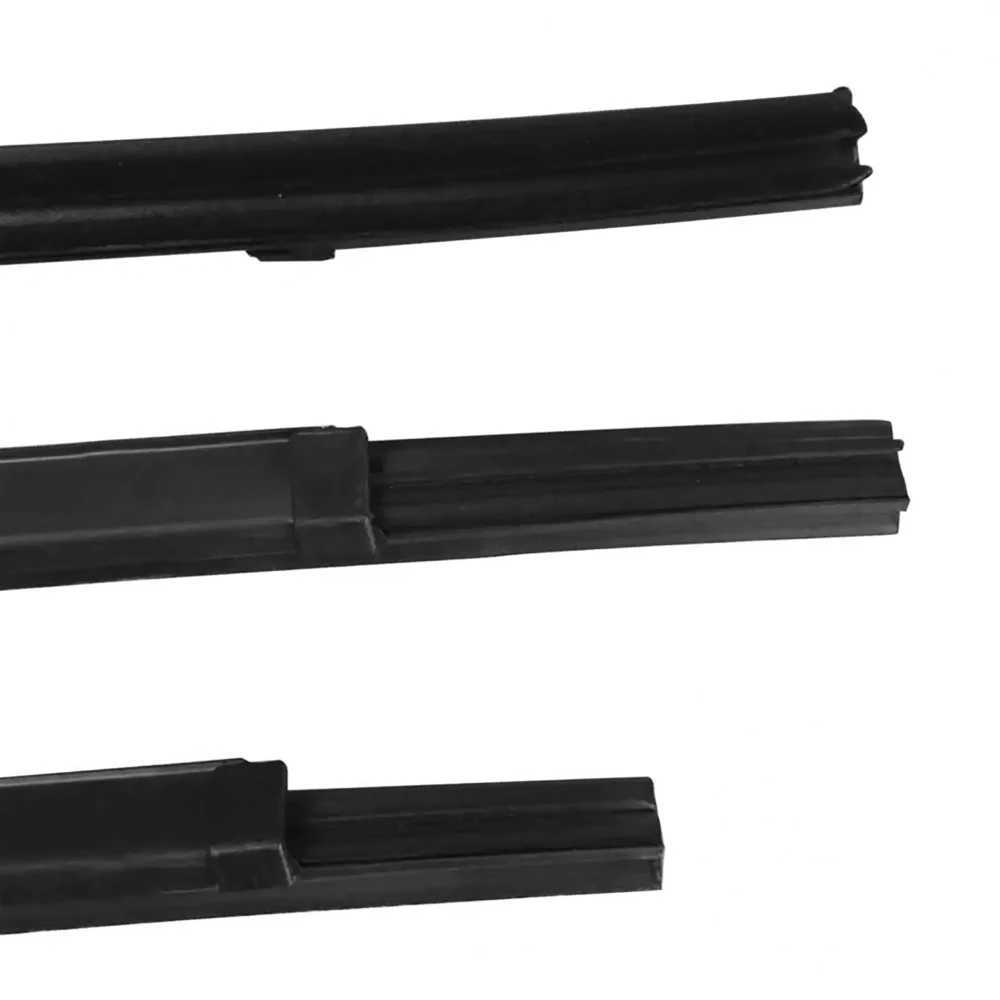 4Pcs Window Weatherstrip Side Door Outer Moulding Trim Sealing Belt for Nissan Frontier Navara D22 1994-Crew cab 4door