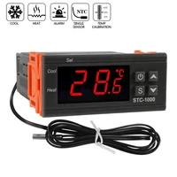 Smart STC-1000 Temperature Controller LED Digital Thermostat Thermoregulator Incubator Relay Heating and Cooling 12 V 220V