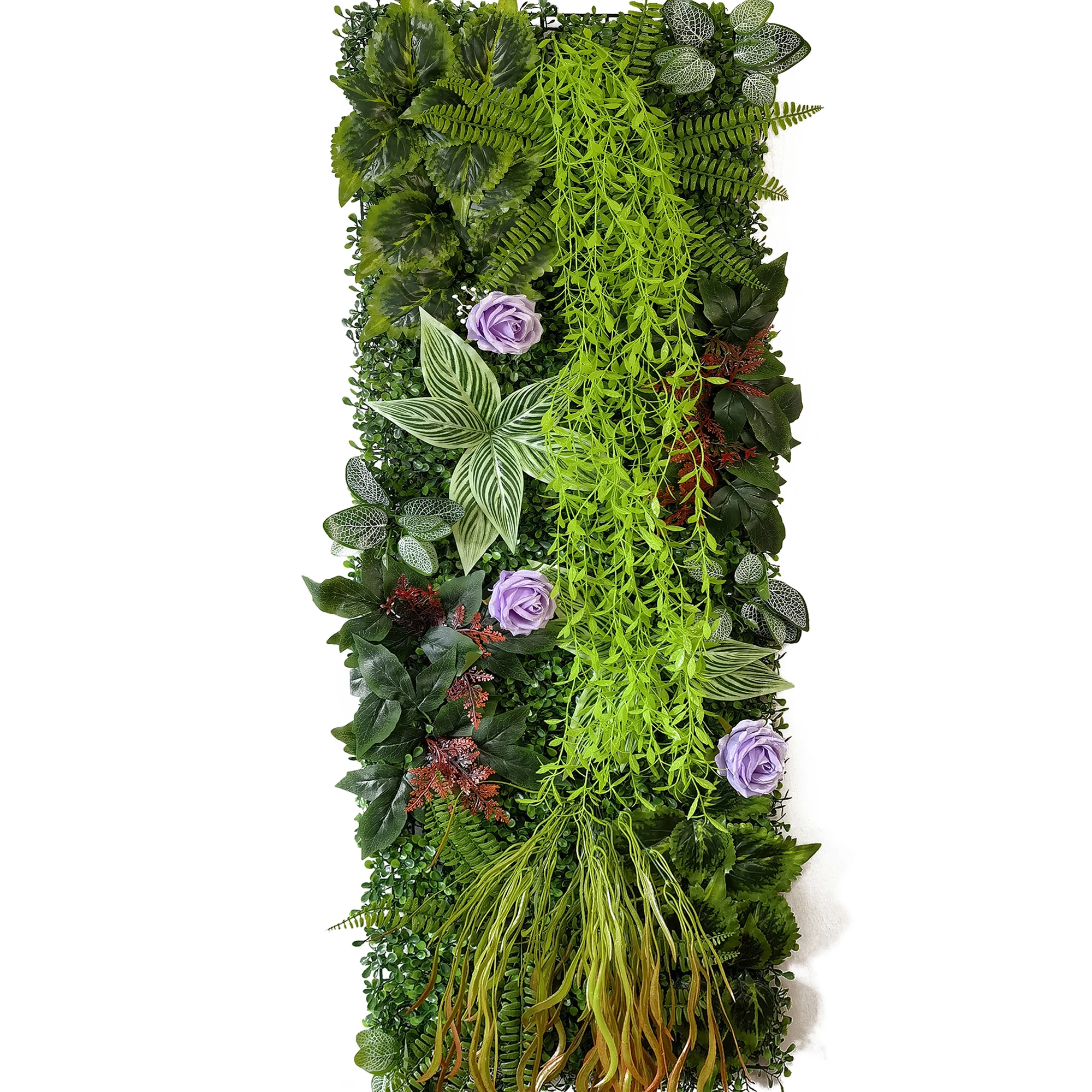 Artificial Plants Grass Wall Panel Boxwood Hedge 15.74inch *47.24inch Faux Fake Grass Moss Suitable for Outdoor Indoor Garden