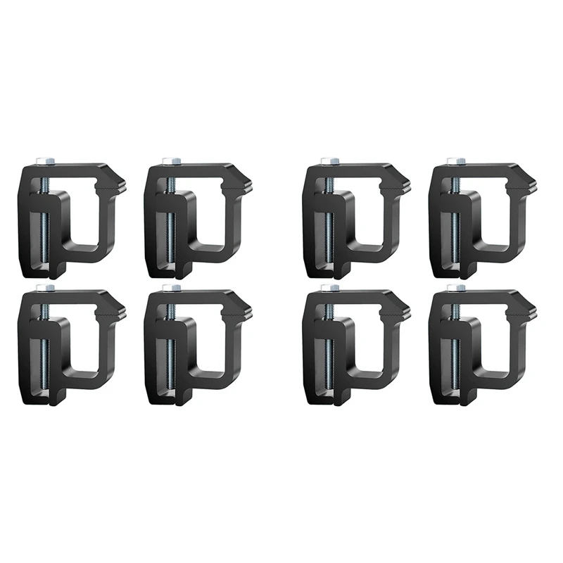 

8 Pack Truck Topper Clamps Mounting Clamps Truck Cap Clamps, Truck Bed Clamps And Canopy Clamps