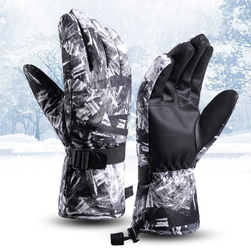 

Men Women Ski Gloves Ultralight Waterproof Winter Warm Gloves Snowboard Gloves Motorcycle Riding Snow Waterproof Gloves