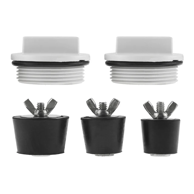 5Db/1Set 25/32/38 Mm Gumi Téli Medence Dugók 2 O-Gyűrűs Skimmer Tágulás Menetes Visszatérő Vonal - Image 3