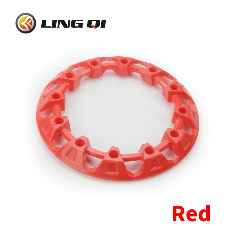 Motorcycle Modify Wheel Trim Hub Protection Decor Rim Universal Vehicle All Terrain Plastic Cover Fit ATV 8inch Tires