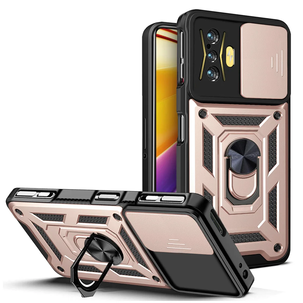 Shockproof Armor Car Holder Phone Case Cover